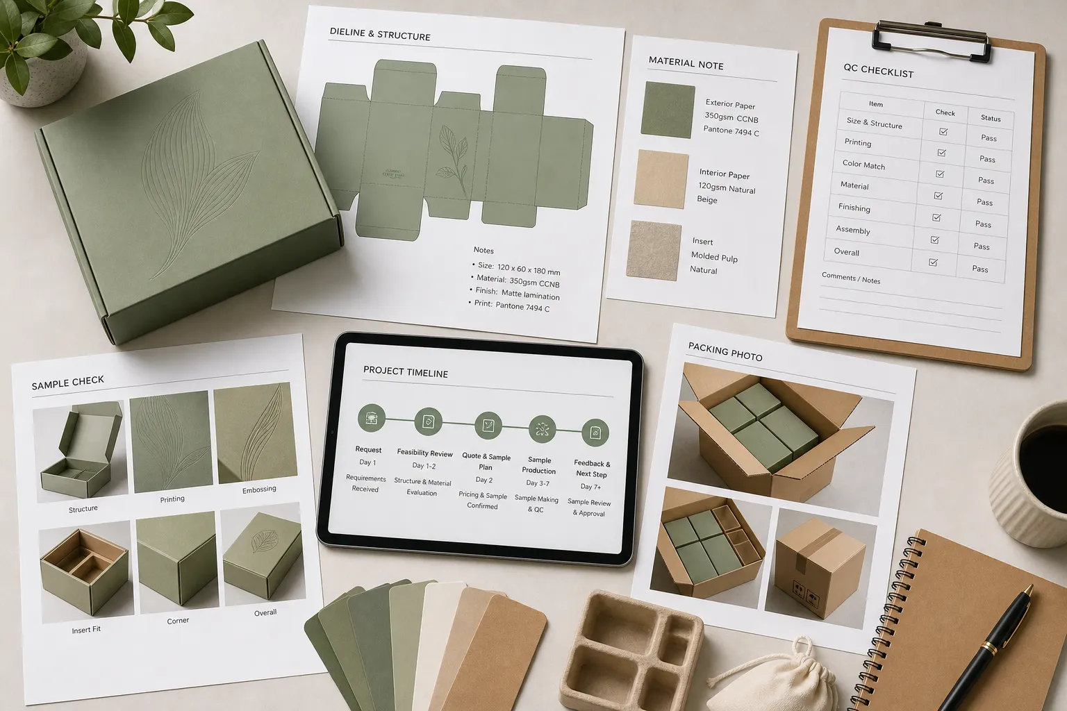 Buyer evidence pack evidence visual