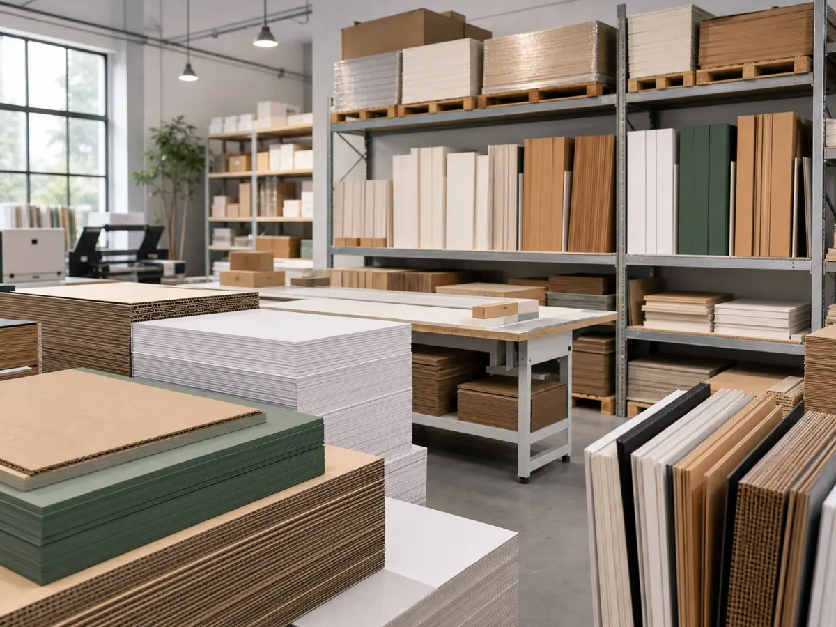 Paper and board storage process visual